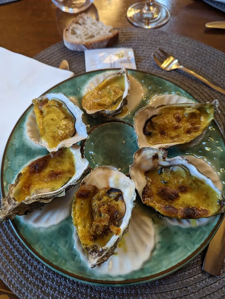 Huîtres Chaudes Sauce Curry