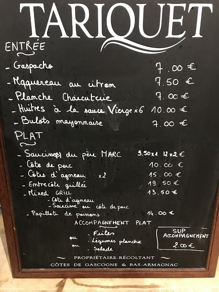 Auberge de l'Enchanterie - Menu Image 1