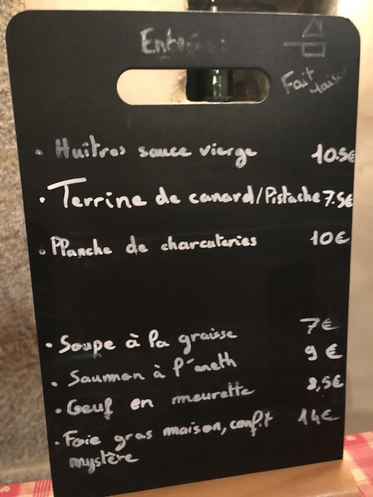 Auberge de l'Enchanterie - Menu Image 4